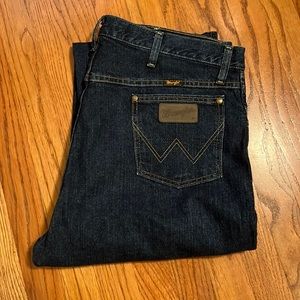 Wrangler George Strait Cowboy Cut Jeans, Dark Wash 36X36. NWOT